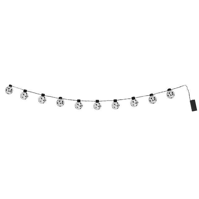 Boland LED lichtsnoer Partybal zilver