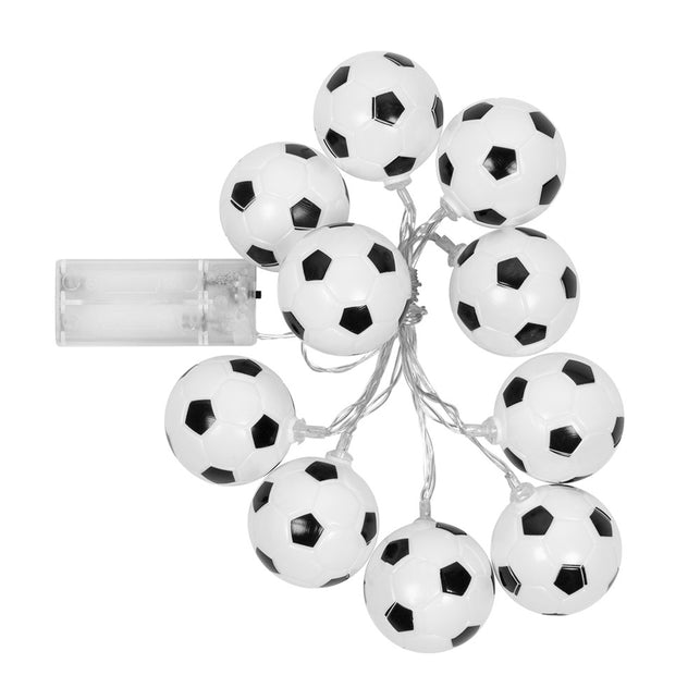 Boland LED lichtsnoer Voetbal wit