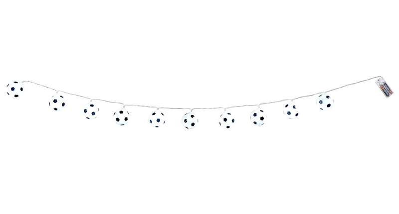 Boland LED lichtsnoer Voetbal wit