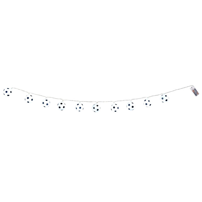 Boland LED lichtsnoer Voetbal wit