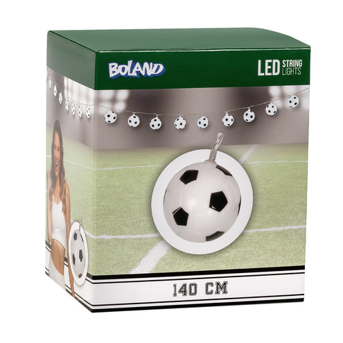 Boland LED lichtsnoer Voetbal wit