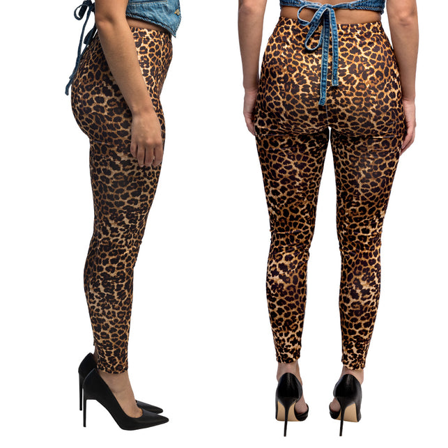 Boland Legging luipaardprint (animal print)