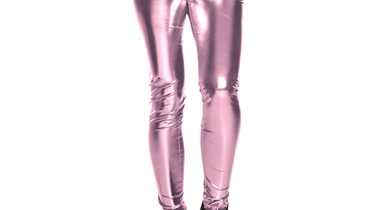 Boland Legging Metallic roze