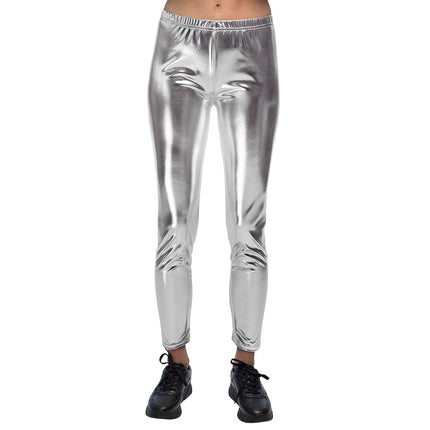 Boland Legging Metallic zilver Aimee