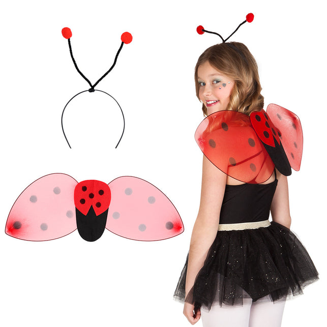Boland Lieveheersbeestje verkleed set kind
