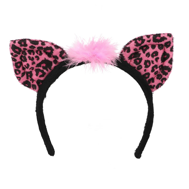 Boland Luipaard verkleed set roze