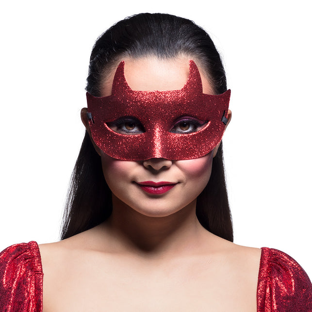 Boland Masker Duivel glitter