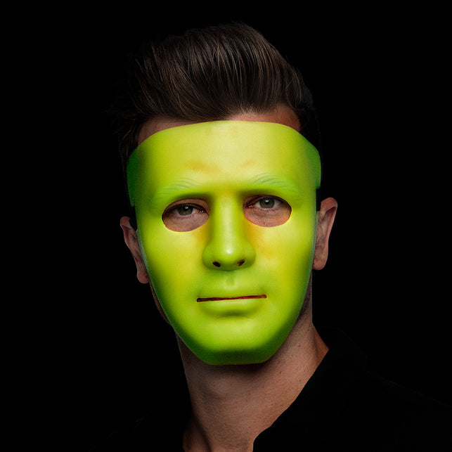 Boland Masker mime Theater glow-in-the-dark