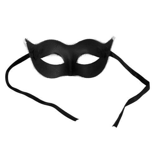 Boland Masker Venice pailletten zilver
