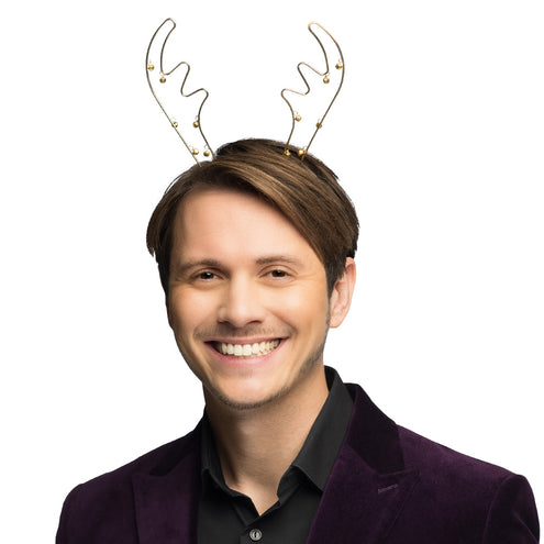 Boland Metalen diadeem Jingle reindeer