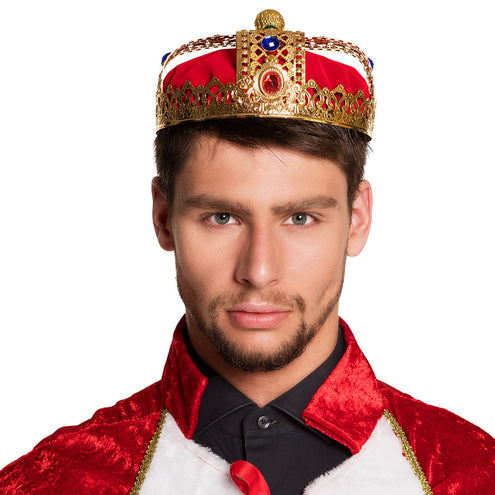 Boland Metalen kroon Royal king de luxe koning