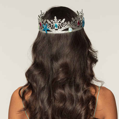 Boland Metalen kroon Zeekoningin