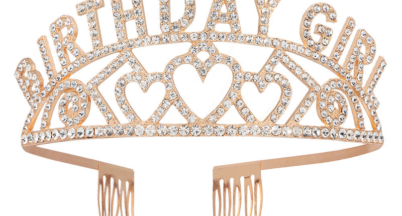 Boland Metalen tiara 'Birthday girl'