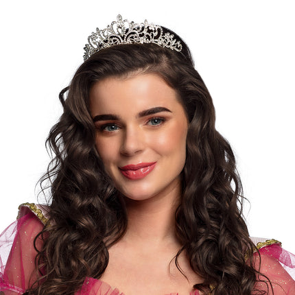 Boland Metalen tiara Royal Mary