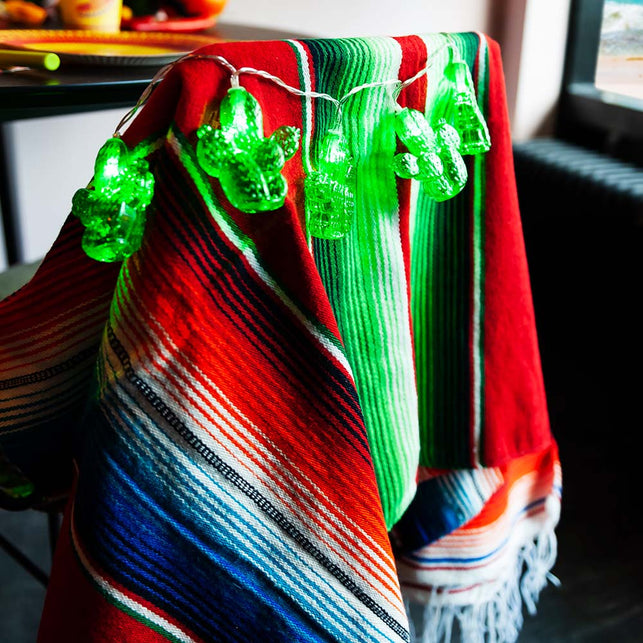 Boland Mexicaanse poncho Diego kleurrijk