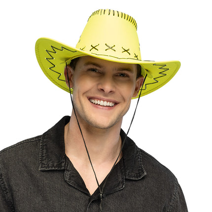 Boland Neon cowboyhoed Savanne neongeel (UV)