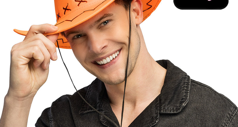 Boland Neon cowboyhoed Savanne neonoranje (UV)