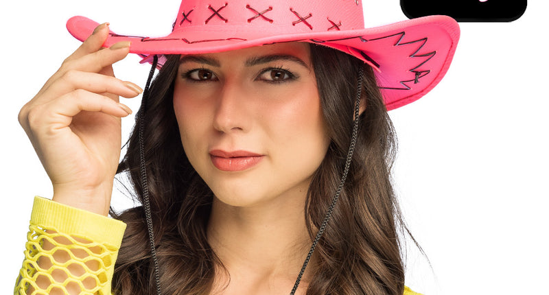 Boland Neon cowboyhoed Savanne neonroze (UV)