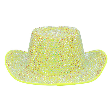 Boland Neongele cowboyhoed Aurora (UV western hoed)