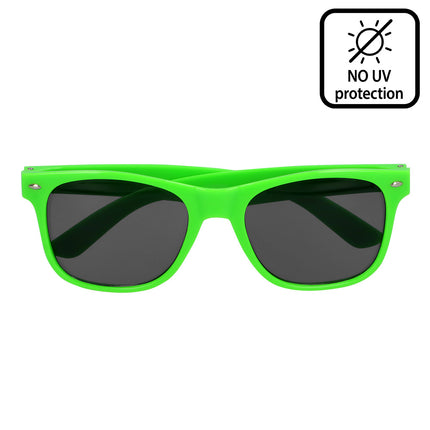 Boland Neongroene partybril Pop (UV festival bril)