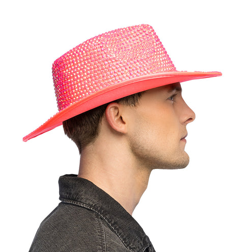 Boland Neonroze cowboyhoed Aurora (UV western hoed)