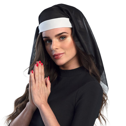 Boland Nonnenkap Sister zwart