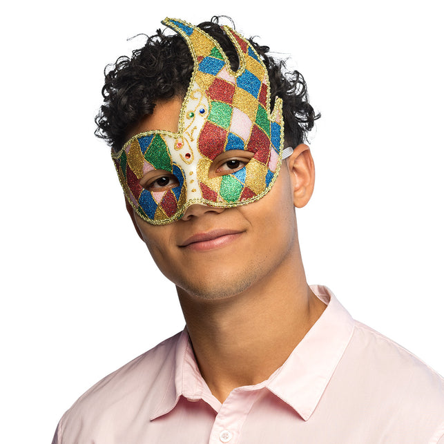 Boland Oogmasker Venice jester