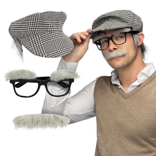 Boland Opa verkleed set compleet