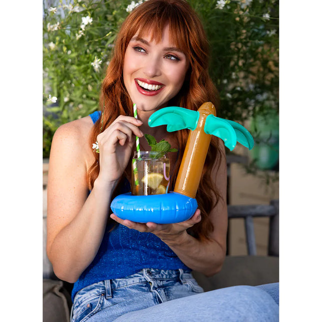 Boland Opblaasbare bekerhouder Palmboom