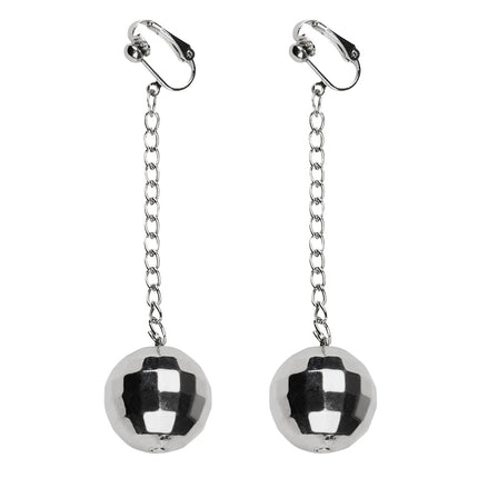 Boland Paar oorbellen Discoballen