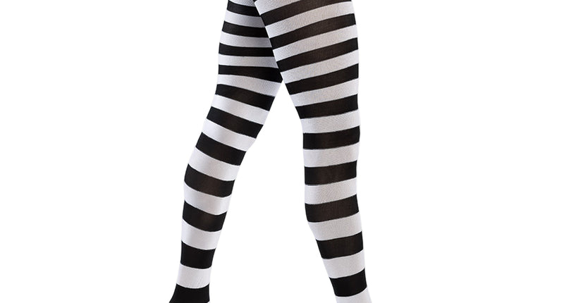 Boland Panty Gestreept zwart/wit