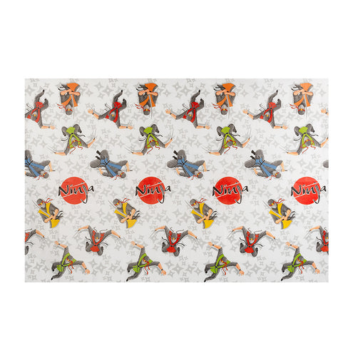 Boland Papieren tafelkleed 'Ninja'