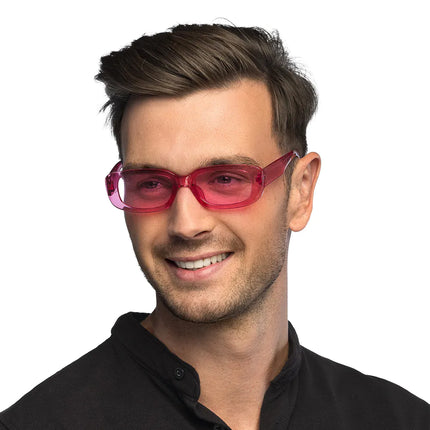 Boland Partybril Techno roze