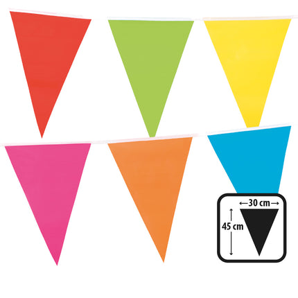 Boland PE reuzenvlaggenlijn multikleur