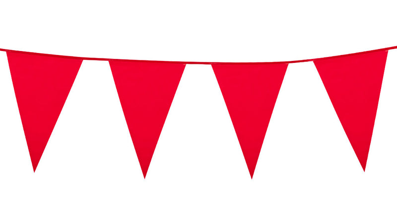 Boland PE reuzenvlaggenlijn rood