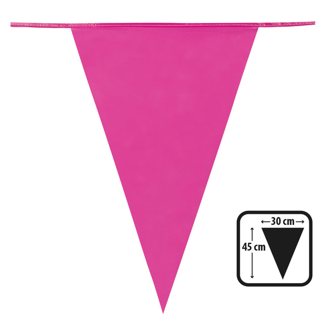 Boland PE reuzenvlaggenlijn roze