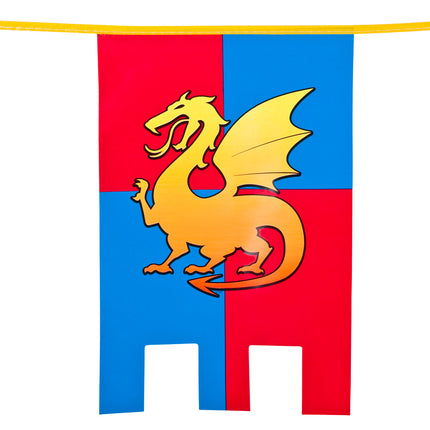 Boland PE vlaggenlijn Knights & dragons