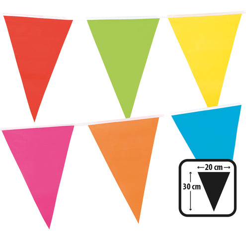 Boland PE vlaggenlijn multikleur