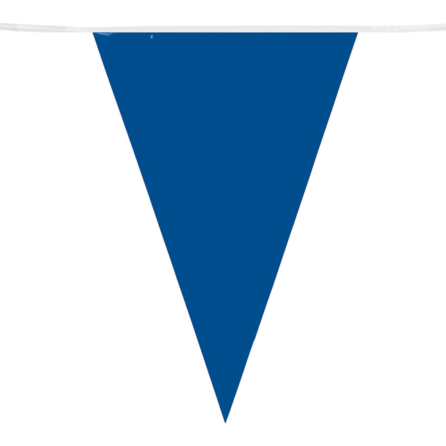 Boland PE vlaggenlijn wit/blauw