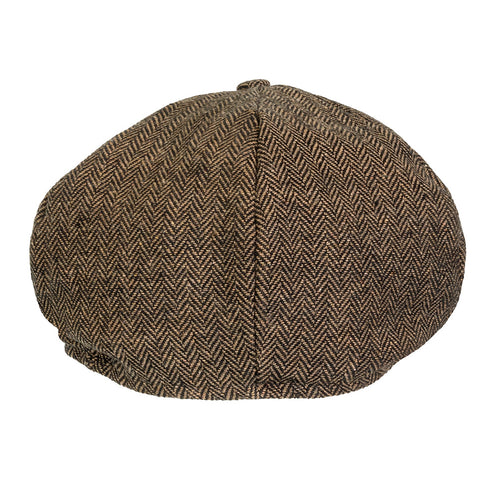 Boland Peaky blinders pet plat bruin