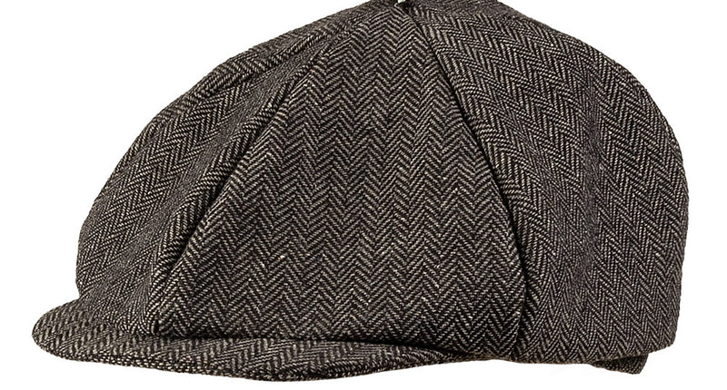 Boland Peaky Blinders pet plat grijs