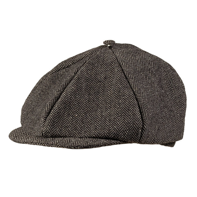 Boland Peaky Blinders pet plat grijs