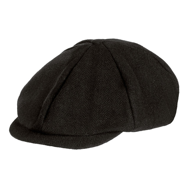 Boland Peaky Blinders pet plat zwart