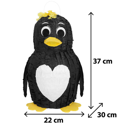 Boland Piñata Pinguin zwart-wit (zelf vullen)