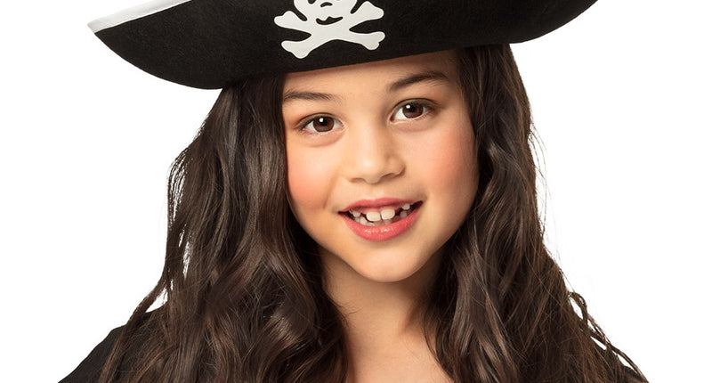 Boland Piraten kapitein hoed kind zwart