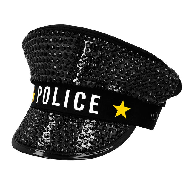 Boland Politiepet 'POLICE' sparkle