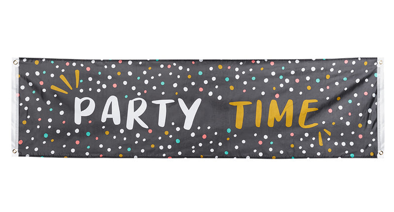 Boland Polyester banner 'Party time'