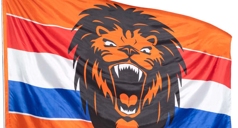 Boland Polyester reuzenvlag Brullende leeuw