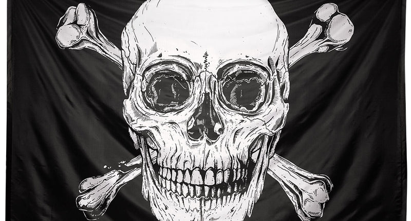 Boland Polyester reuzenvlag Piraten