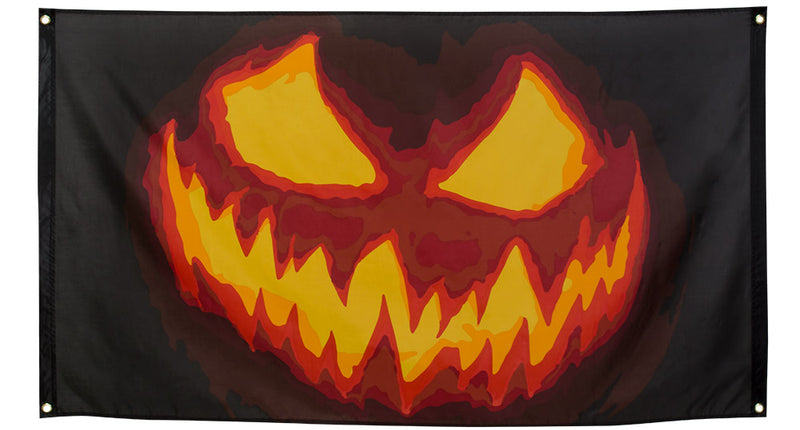 Boland Polyester vlag Creepy pumpkin